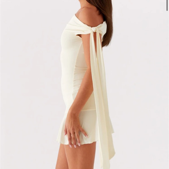 Yellow mini dress - Picture 3 of 5